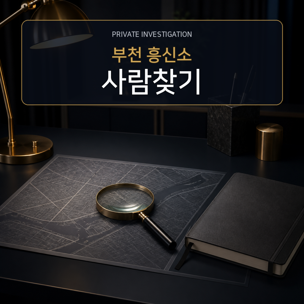 부천 사람찾기·소재파악 전문 흥신소